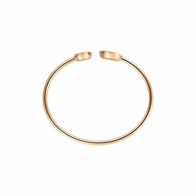 Chopard Happy Diamonds Icons Joaillerie bangle bracelet, rose gold and diamonds (S)