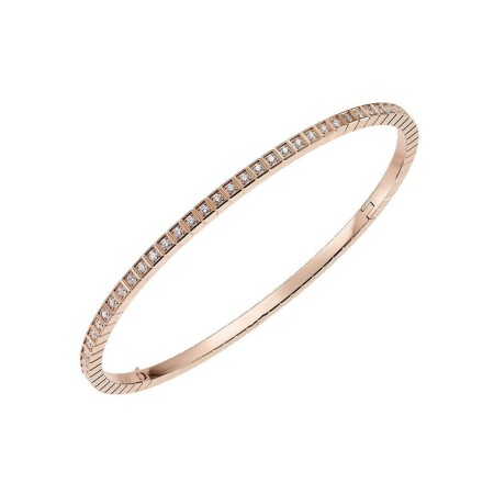 Chopard Ice Cube, rose gold, diamonds fully-set bracelet, size M