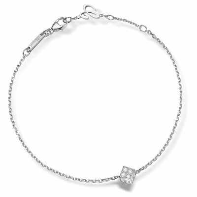 Bracelet Chopard Ice Cube be Cube en or blanc et diamants