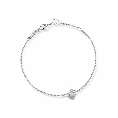 Bracelet Chopard Ice Cube be Cube en or blanc et diamants