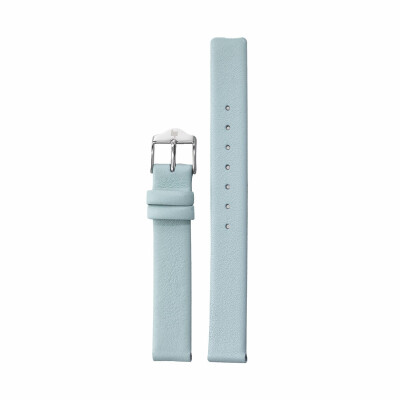 Bracelet de montre Lip Mach 2000 Mini Cuir bleu clair 14mm