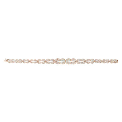 Bracelet FRED Chance Infinie "Crazy 8" en or rose et diamants