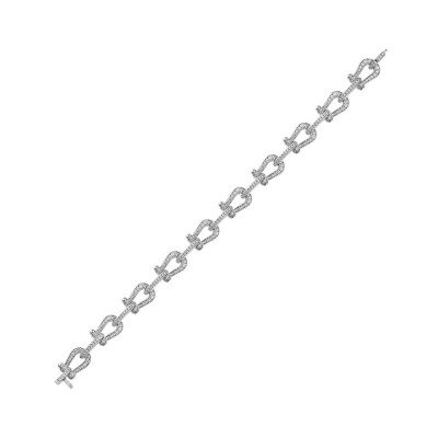 Bracelet FRED Force 10 Multiple Moyen Modèle en or blanc et diamants