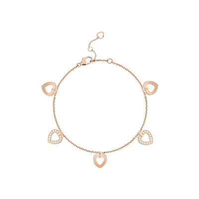 FRED Pretty Woman Multihearts Armband mit Roségold und Diamanten