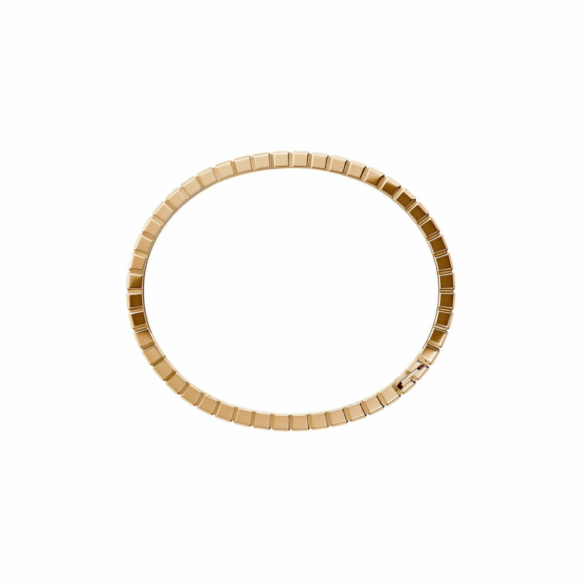 Chopard Ice Cube in ethical rose gold, size L bangle bracelet