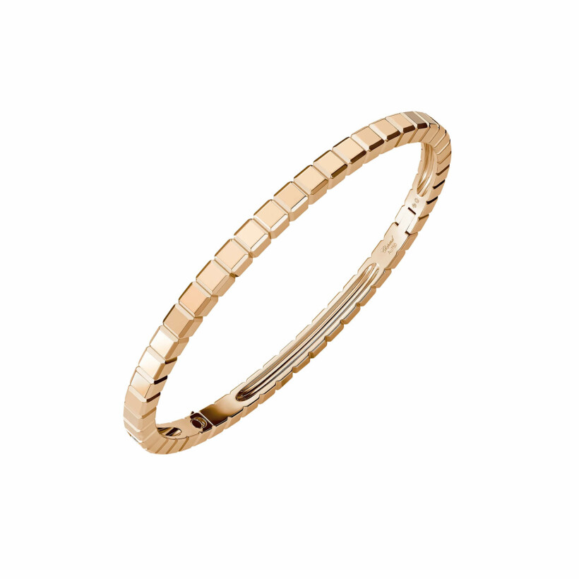 Chopard Ice Cube in ethical rose gold, size M bangle bracelet