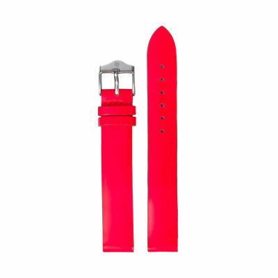 Bracelet de montre Lip Mach 2000 Mini Cuir corail 14mm