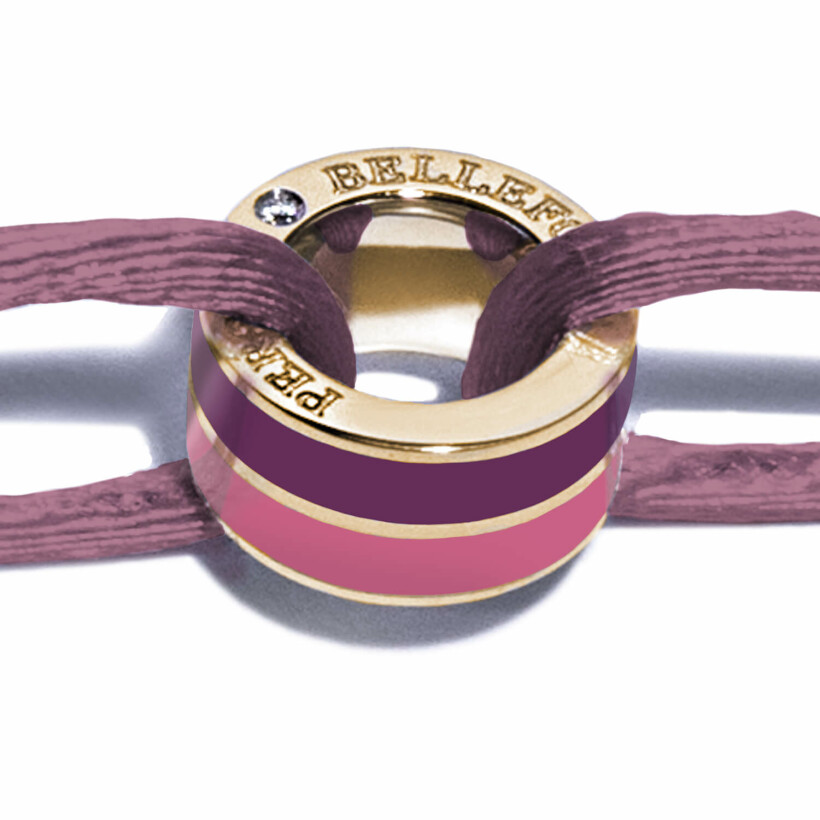 Bracelet Persan & Bellefond Token Prune Fuchsia de Magellan BRJPVLP