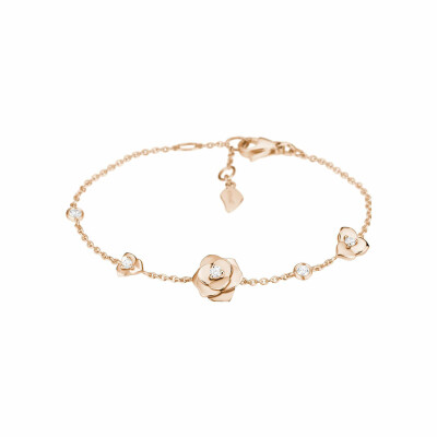 Bracelet Piaget Rose en or rose et diamants
