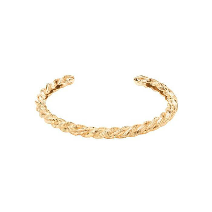 Bracelet Poiray Dune  en or jaune