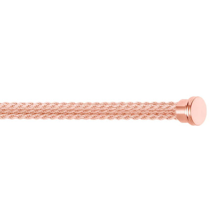 FRED interchangeable cable, large size, pink gold, pink gold end caps