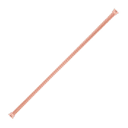 FRED interchangeable cable, large size, pink gold, pink gold end caps