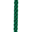 Câble FRED interchangeable Modèle XL en corderie vert émeraude avec embouts acier