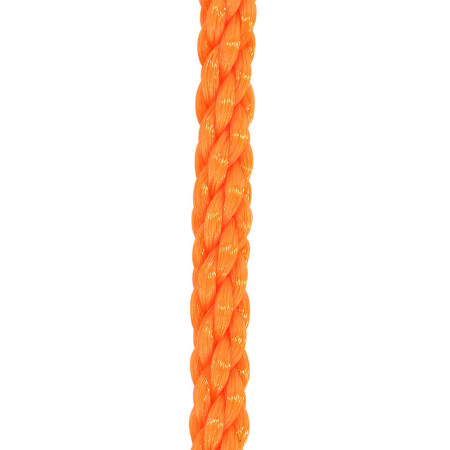 FRED interchangeable cable, XL size, neon orange corderie, steel end caps