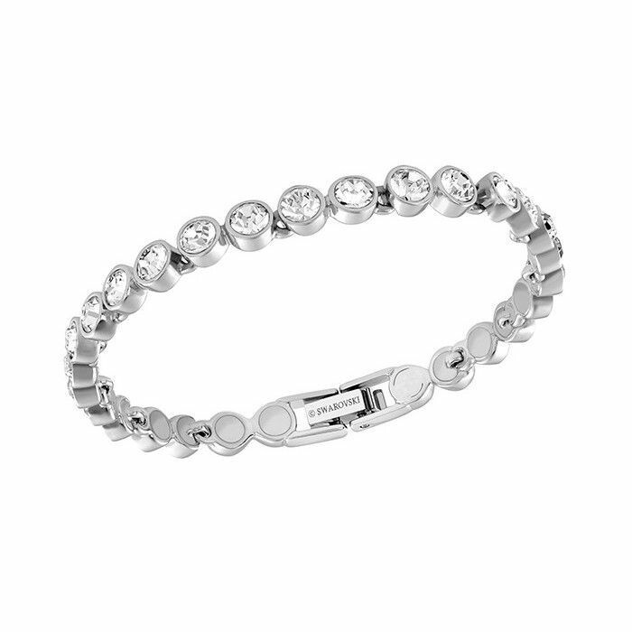 Bracelet Cuir Multilanière SPARK Avec Cristaux Swarovski - Rouge - Excellent état, Neuf Sans Emballage