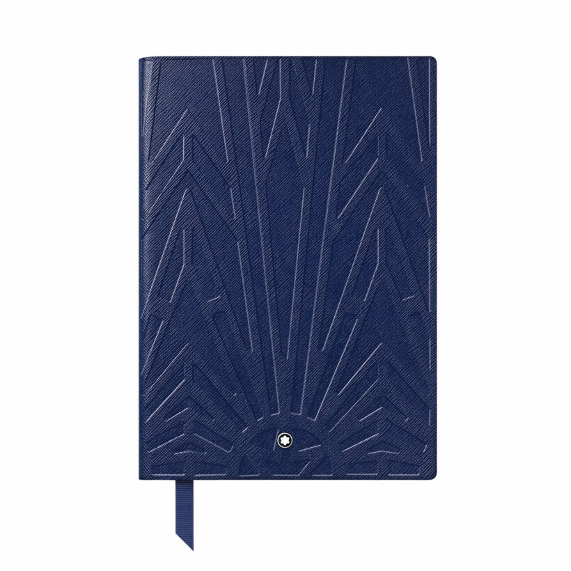 Montblanc #163 Medium notebook, Meisterstück The Origin collection, blue, lined