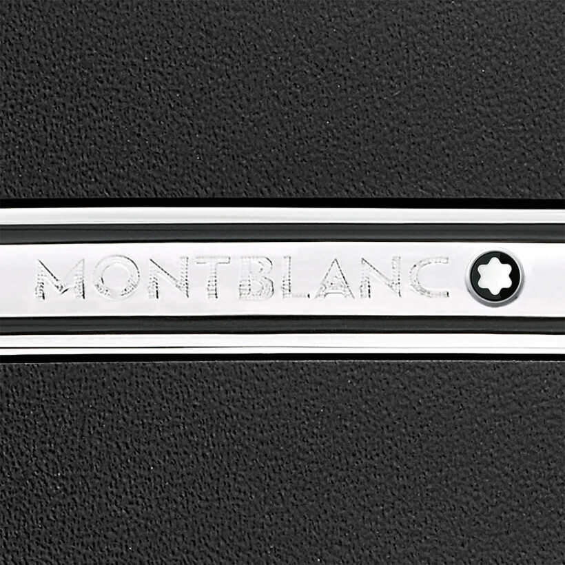 Ceinture Montblanc Meisterstück en cuir noir de 30mm