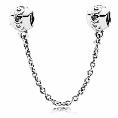 Charm Chaine Pandora Coeurs en argent