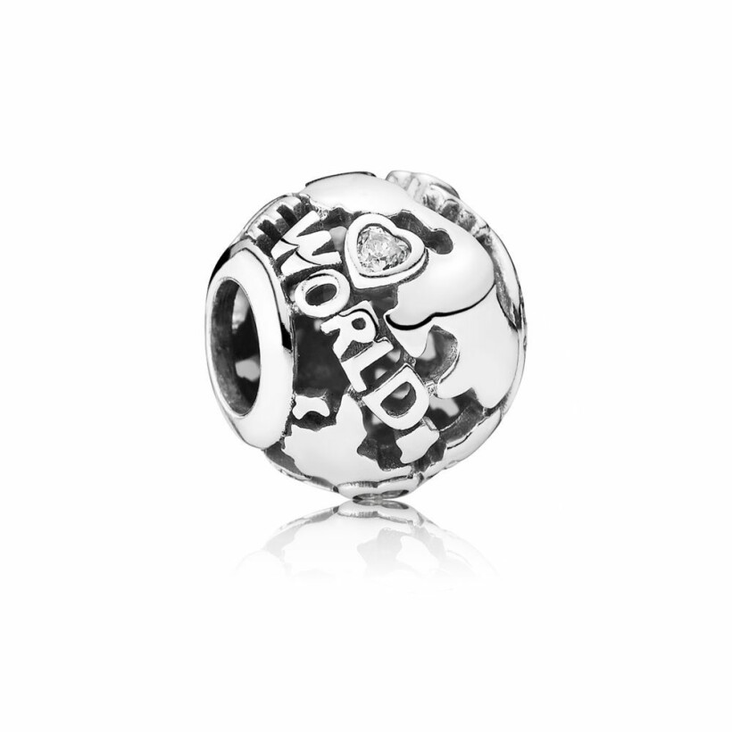 Charm Pandora Around the World Ajouré en argent