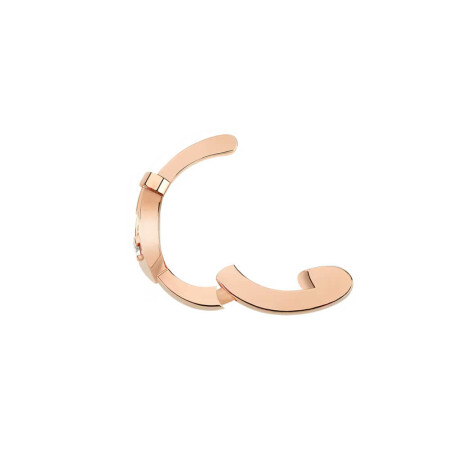 Mono clip d'oreille FRED Pretty Woman en or rose et diamant