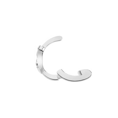 Mono clip d'oreille FRED Pretty Woman en or blanc et diamant