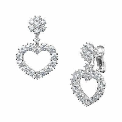 Chopard L'Heure du Diamant earrings, white gold and diamonds