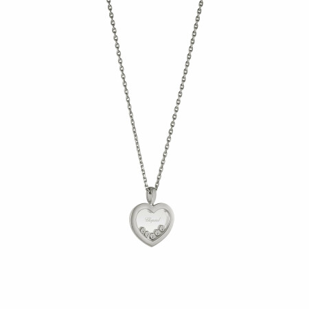 Pendentif Chopard Happy Diamonds Icons en blanc et diamants