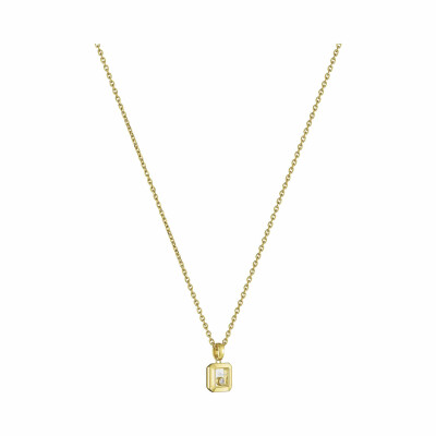 Pendentif Chopard Happy Diamonds Icons en or jaune et diamant