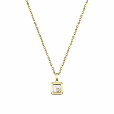 Pendentif Chopard Happy Diamonds Icons en or jaune et diamant