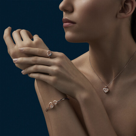 Chopard Happy Diamonds Icons pendant, in éthcal rose gold and diamonds