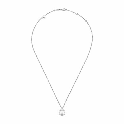 Chopard Happy Diamonds Icons necklace, white gold and diamonds