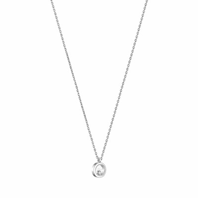 Collier Chopard Happy Diamonds Icons en or blanc et diamants