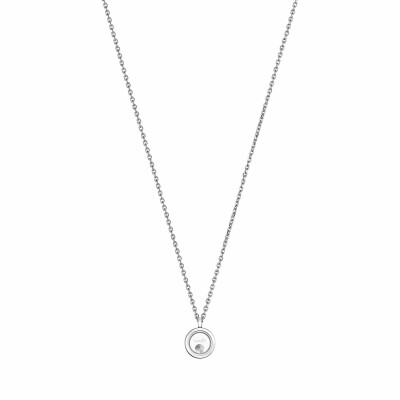 Chopard Happy Diamonds Icons necklace, white gold and diamonds