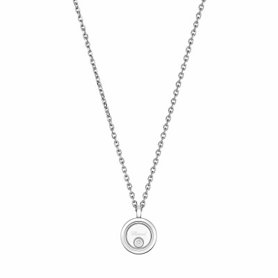 Chopard Happy Diamonds Icons necklace, white gold and diamonds