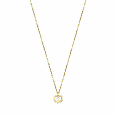 Collier Chopard Happy Diamonds Icons en or jaune et diamants