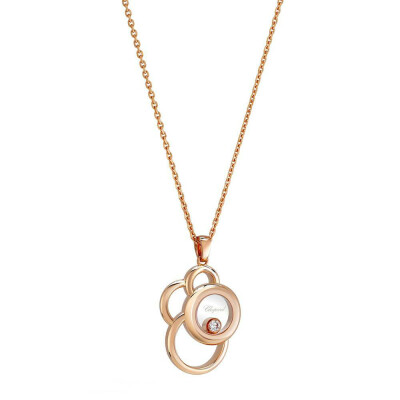 Pendentif Chopard Happy Dreams en or rose et diamant