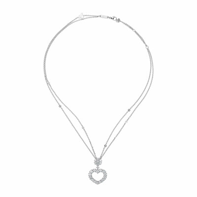 Pendentif Chopard L'Heure du Diamant en or blanc et diamants