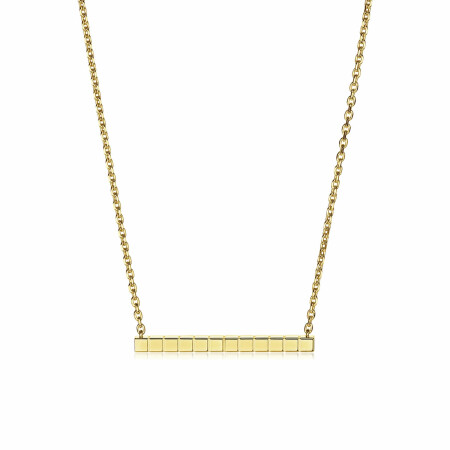 Chopard Ice Cube Pure in yellow gold necklace