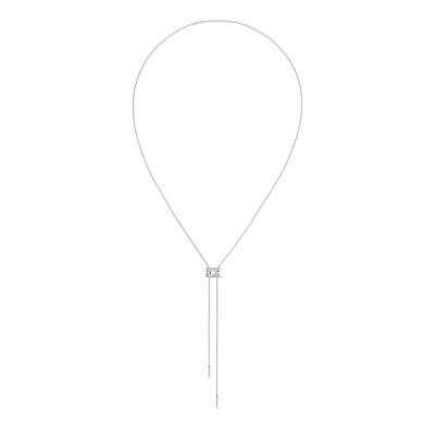 FRED Force 10 Rise necklace, white gold and diamonds