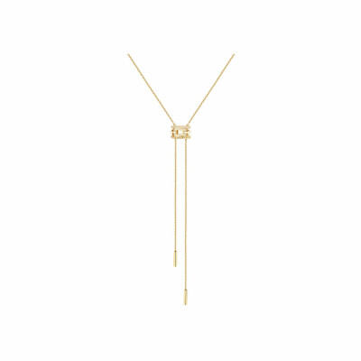 Collier FRED Force 10 Rise en or jaune et diamants