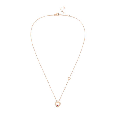 Collier FRED Pretty Woman XS en or rose et rubis