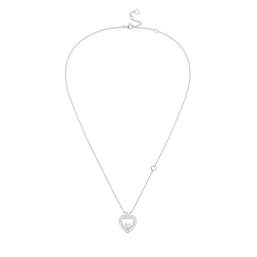 FRED Pretty Woman MM necklace, white gold set with diamonds