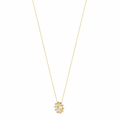 Collier La Brune & La Blonde "Plein Soleil" en or jaune et diamants