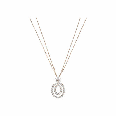 Chopard L'Heure du Diamant Marquise pendant, rose gold and diamonds