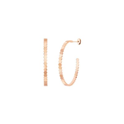 Chaumet Bee de Chaumet hoop earrings, rose gold