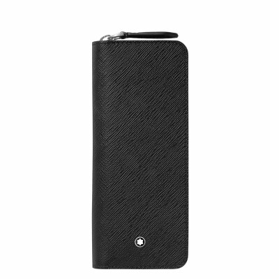 Étui Montblanc Sartorial zippé pour 2 instruments d'écriture