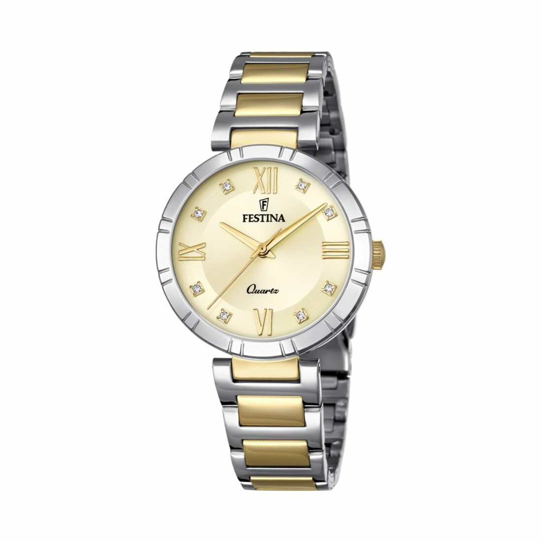 Montre bracelet femme, boitier en or 14ct, mécanique, 1920-30. - Bijoux