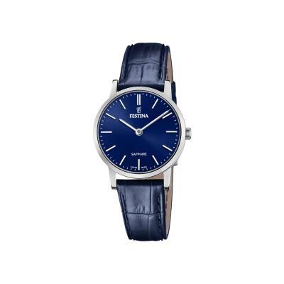 Montre Festina Swiss Made Cuir Classique F20013/3