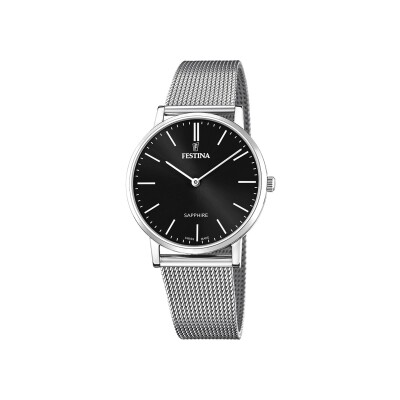 Montre Festina Swiss Made Acier Classique F20014/3