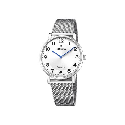 Montre Festina Swiss Made Acier Classique F20014/5